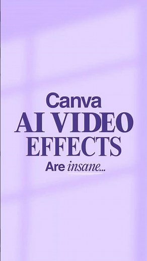🤫 Canva Quietly Dropped This AI Video Update | AI Video Effects in Canva