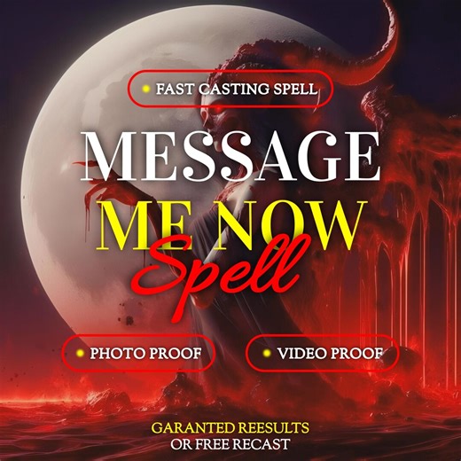 Message Me Spell | Make Them Text You Spell | Energetic Spell to Get a Call or Message From Ex, Crush or Lover | Telepathic Connection Magic - Etsy