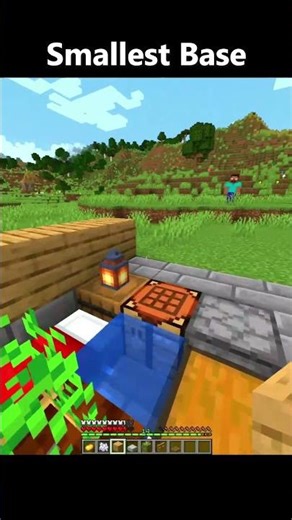 Smallest Base in Minecraft #noads