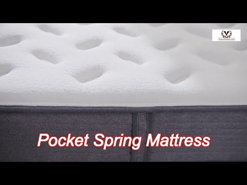 tight top memory foam pocket spring mattress vn1001 10 inch