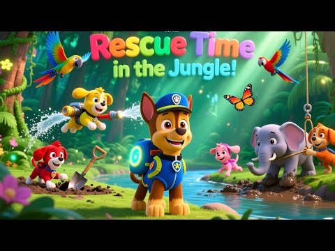Paw Patrol 🐾 Rescue Adventure 🚒 | Teamwork & Friendship | Kids Cartoon Full Episode