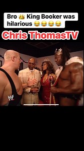 Bro 👑 King Booker was hilarious 😂😂😂 #kingbooker #finlay #teddylong #wwe #fyp #BookerT | Chris Thomas Sr.