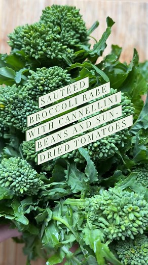 If you know me you know that my favorite vegetable in the world is Broccoli Rabe (or Rapini). I grew up eating it, as my Mom and Grandma made it several times a week. It does have a bitterness to it so some find it an acquired taste. My husband did not grow up eating this and when we met and I started making it at home, it took him a year or 2 to actually enjoy it. He now loves it as much as I do. This is my favorite way to prepare it at home and I make a couple batches a week because to put it 