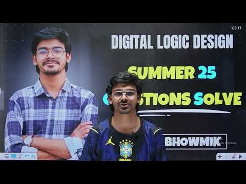 Summer 25 Final Question Solve | Digital Logic Design | Anik Bhowmik