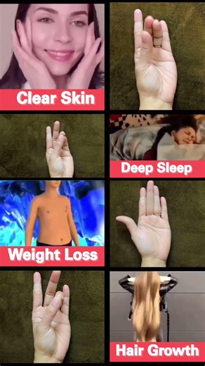 Sirf 1 Mudra ✋ Clear Skin | Deep Sleep | Weight Loss | Hair Growth 🌿