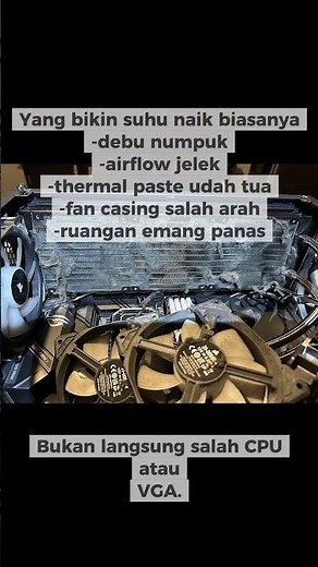 CPU 85°C Masih Aman atau Bahaya? #shorts
