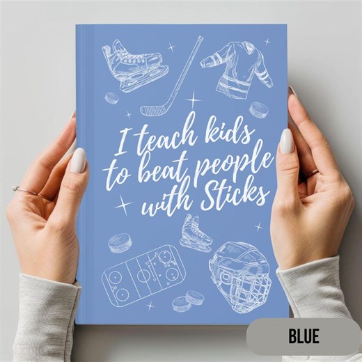 Hockey Coach Gift, Funny Thank You Gift for Sports Coach, Ice Hockey Keepsake Journal - Etsy