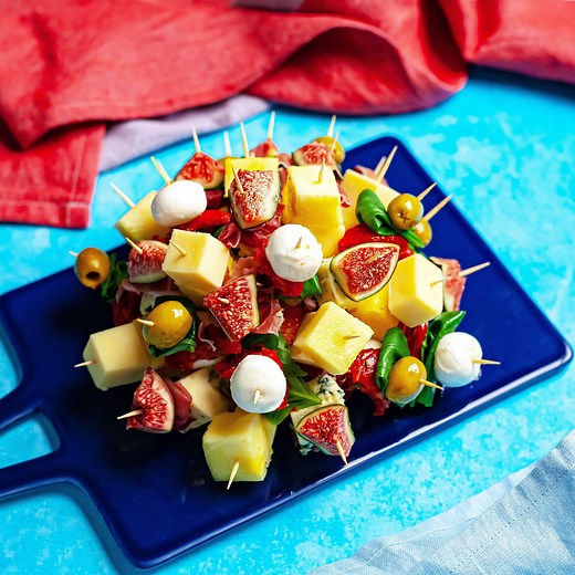 Pineapple and cheese hedgehog recipe - this retro starter is making a comeback!