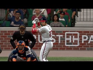 Houston Astros vs Atlanta Braves - Game 4 World Series 2021 - Full Game Highlights - MLB The Show 21