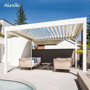 [Hot Item] Chinese Style Waterproof Aluminium Garden Pergola
