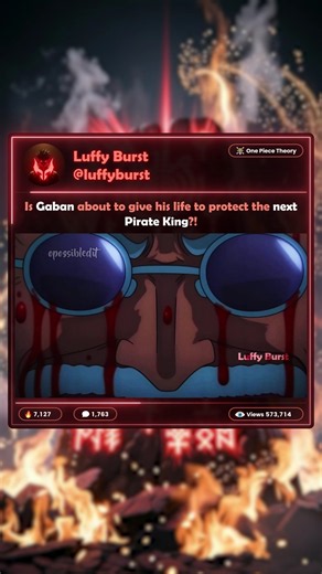 Will Gaban sacrifice himself 💔 | One Piece Theory 👒 | #gaban #luffy #imu #onepiece