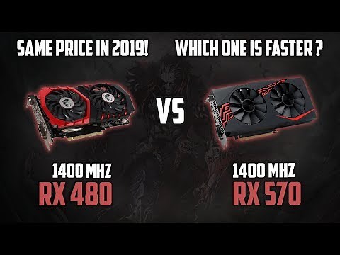 RX 480 (8Gb) vs RX 570 (4GB) | Is RX480 still good in 2019? | 1080p, 1440p & 2160p (4k) Benchmarks