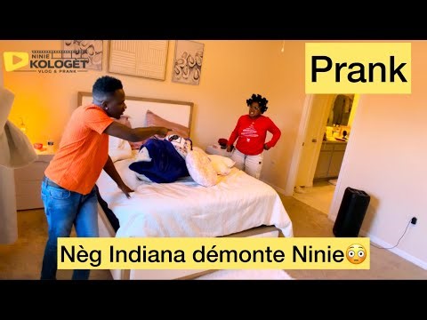 Verite devwale Ninie pat janm bon fanm k-Lezo pran kou neg Indiana flanbe Ninie 😳prank