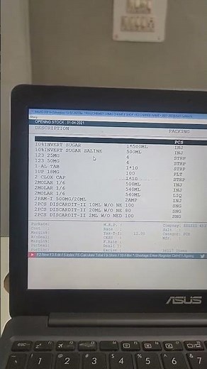 how to opening stock in marg software #margerp9 #margerp #ytshorts buy marg 9990904894