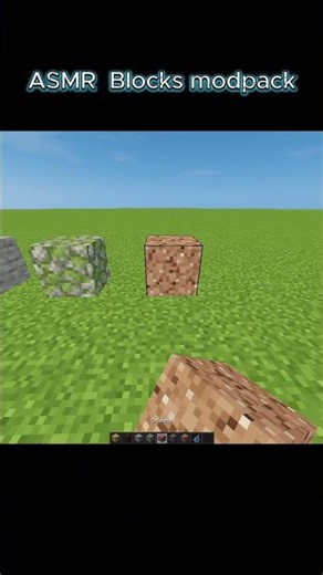 🎮 Minecraft ASMR Blocks Modpack! 🔊 Relax with satisfying block sounds and epic builds! #Minecraft