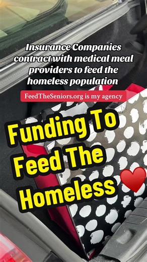 📌 funding to feed the homeless. Yes, insurance companies offer special diet meals at no cost to the homeless population. Learn how your meal agency, catering company or home care - group home Can add this service by scheduling a 1:1 consultation or download and watch my informational video/lesson. #grouphome #mealprep #foryou #feedthehomeless