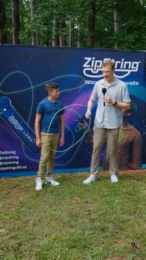 ZipString ® | DO try this at home! 🌀 Right leg, left leg, limbo, bring it through! With ZipString, the fun doesn’t stop—challenges and tricks like this... | Instagram