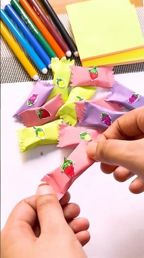 Paper Candy Craft Tutorial | Simple Origami Candy DIY @SamiasCraftWorld #artandcraft
