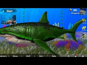 Best Animal Games - Megalodon Simulator Android Gameplay