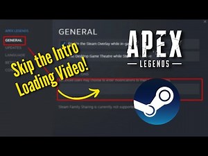 SKIP THE APEX LEGENDS SEASON 19 INTRO LOADING VIDEO! [PC ONLY]