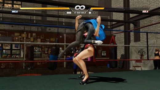 DOA6 米拉欺负库拉