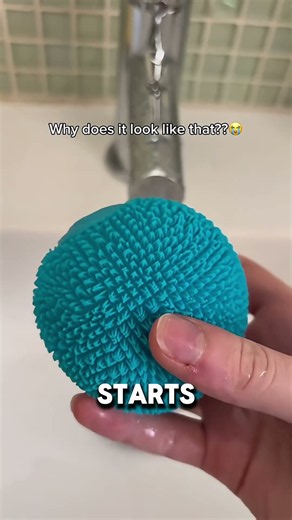 I Washed My NeeDoh Fuzzball... Here's What Happened #shortvideo