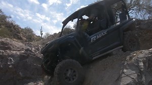 Yamaha showcased the enhanced 2025 Wolverine RMAX 1000...