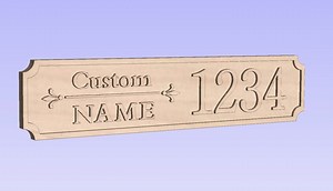 Custom Address Sign - Etsy