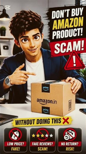 DON’T BUY on Amazon Before Watching This! 😱#amazon #viral #scam #shoppingscam