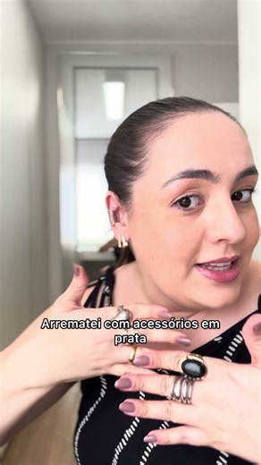 Look plus size do dia 14 mostrando meu look todo dia •