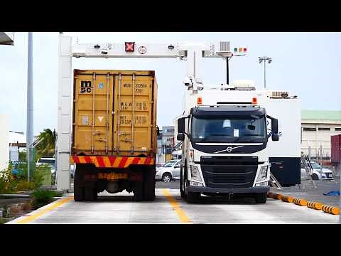 Launching of the new Mobile Container Scanner of the MRA