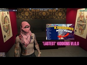 ***LASTEST*** Kiddions Mod Menu - GTA Online V.1.0.0