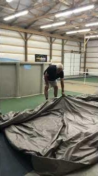 Part 1 of installing the Hurricane Next-Gen above ground pool cover