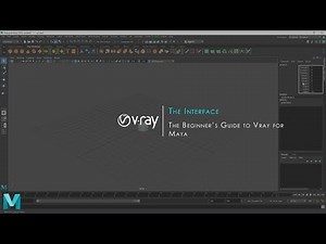 Maya's Interface | Beginner's Guide To Vray For Maya