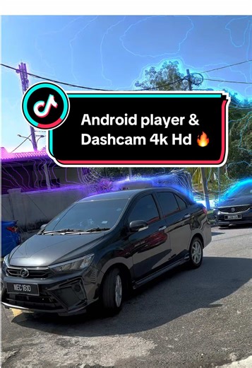 Thankyou support dari melaka 🙏🏻 ✔️ Android 7 inci : - 8core 6gbram & 64gbrom . - Wireless carplay & android auto . - Support all apps Online . - Free reverse camera . ✔️ Dashcam 2 Camera record front & Back . - Resolution 4k Hd front. - Back 1080hd . - Free memory card 64gb . - Wifi function . ✔️ Reverse camera wide viewing angle . - Cutting Sorok Spec Av . - 170 degree . - Resolution 720p . #CapCut