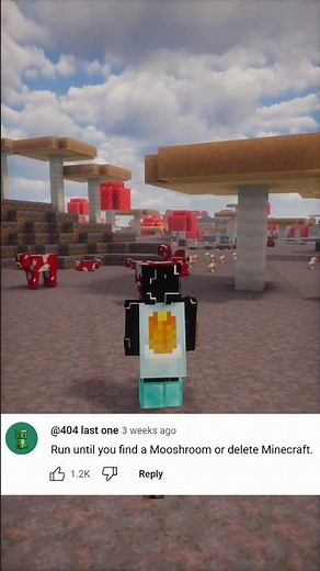 Run Until You Find the Mushroom 🍄 | Minecraft Speedrun