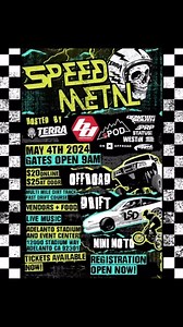 May 4th is @terracrew Speed Metal! Will we see you there? #ruggedradios #terracrew #speedmetal | Rugged Radios