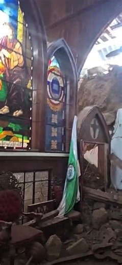🙏🏽🇨🇴 Oramos por Santa Rosa de Cabal Así quedó la Basílica Menor de Nuestra Señora de las Victorias, en Santa Rosa de Cabal, luego del fuerte sismo registrado este lunes. Más allá de los daños materiales, elevamos nuestra oración por todas las personas y familias que han vivido momentos de angustia. 🙏🏽 Que Nuestra Señora de las Victorias acompañe y proteja a su pueblo, y que Dios conceda fortaleza, serenidad y esperanza a toda la comunidad. Oremos por Santa Rosa de Cabal, por Manizales y po