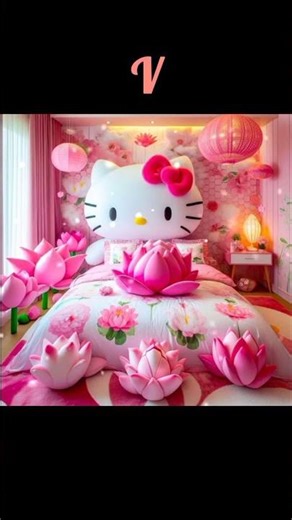 hello kitty bedroom 😍#viralshort