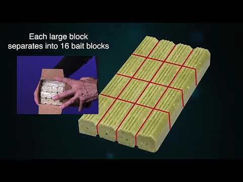 Harris Dry-Up Mouse and Rat Killer, Bait Block Bars for Indoor and Outdoor Use, 4lb