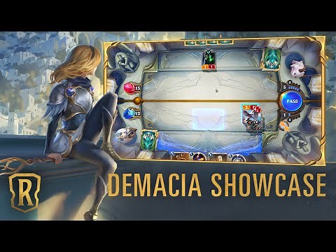 Demacia Region Showcase | Gameplay - Legends of Runeterra