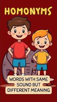 Level Up Your Vocabulary No. 3 ---- Unlock Your Word Power in HOMONYMS