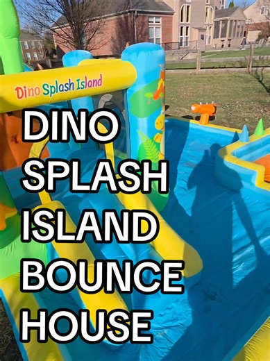 🦖 Turn your backyard into a Dino-themed water adventure park with this giant inflatable slide and splash zone—perfect for nonstop summer fun for the kids! 💦☀️🛝 #InflatableWaterSlide #DinoWaterPark #KidsOutdoorFun #BackyardWaterPark #TikTokShopFinds