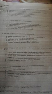 Why is mathematics considered a language rather than just a sub... | Filo