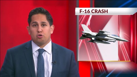 F-16 Thunderbird crash east of Ridgecrest