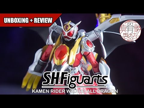 PRICE SOAR: REVIEW SHF KAMEN RIDER WIZARD FLAME DRAGON SHINKOCCHOU SEIHO