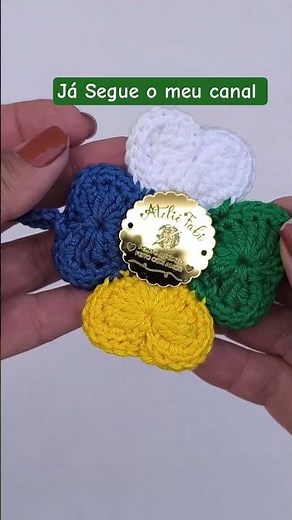 Crochet World Cup keychain