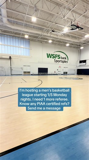 Basketball referees needed in Delaware county Pa 🏀🏀🏀🏀