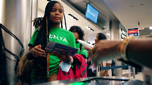 Historic all-female Delta flight aims to inspire next generation