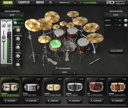 Free Download Perfect Drums v1.5.0 [WiN-OSX] | Plugin Crack